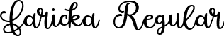 Faricka Regular font - Faricka.ttf