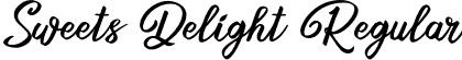 Sweets Delight Regular font - SweetsDelight.otf