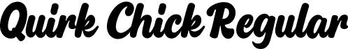 Quirk Chick Regular font - quirk-chick.otf