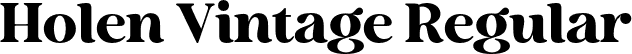 Holen Vintage Regular font - HolenVintageRegular-vmzq9.otf