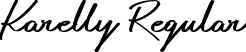 Karelly Regular font - Karelly.ttf