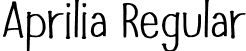 Aprilia Regular font - Aprilia-Regular.ttf