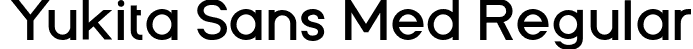 Yukita Sans Med Regular font - YukitaSans-Medium.otf