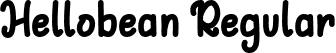 Hellobean Regular font - Hellobean.ttf