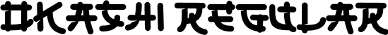 Okashi Regular font - Okashi.otf