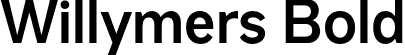 Willymers Bold font - Mesveda-Bold.otf