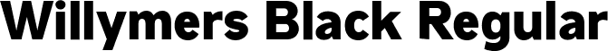 Willymers Black Regular font - Mesveda-Black.ttf