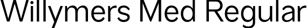 Willymers Med Regular font - Mesveda-Medium.otf