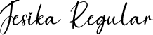 Jesika Regular font - Jesika.otf