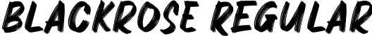 BlackrosE Regular font - BlackrosE.ttf