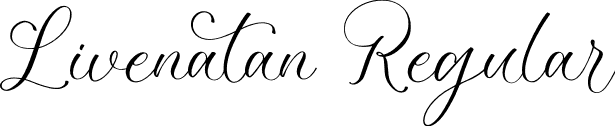 Livenatan Regular font - Livenatan.otf