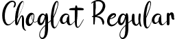 Choglat Regular font - Choglat.ttf