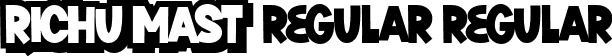 Richu Mast Regular Regular font - Richu Mast Regular.ttf