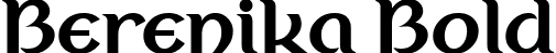 Berenika Bold font - Berenika-Bold.ttf