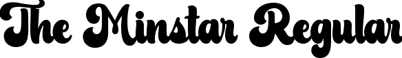 The Minstar Regular font - The Minstar.ttf