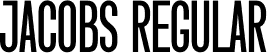 Jacobs Regular font - Jacobs.otf
