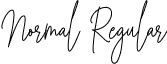 Normal Regular font - Freshmade Signature Regular.otf