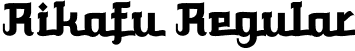 Rikafu Regular font - Rikafupersonaluse.otf