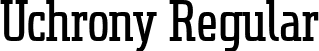 Uchrony Regular font - UchronyRoman-Regular-FFP.ttf