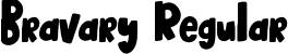 Bravary Regular font - Bravary.ttf