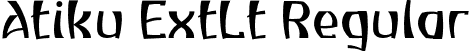 Atiku ExtLt Regular font - Atikupersonaluse-ExtraLight.otf