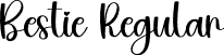 Bestie Regular font - Bestie.otf