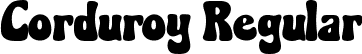 Corduroy Regular font - Corduroy.ttf