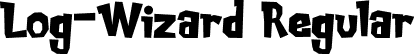 Log-Wizard Regular font - Log-Wizard.otf