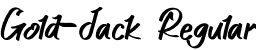 Gold-Jack Regular font - Gold-Jack.otf