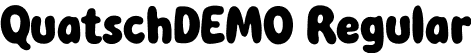 QuatschDEMO Regular font - QuatschDEMO.otf