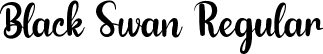 Black Swan Regular font - BlackSwan (1).ttf
