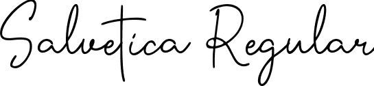 Salvetica Regular font - Salvetica-DEMO.otf