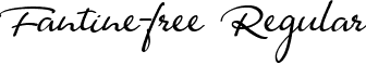 Fantine-free Regular font - Fantine-free.ttf