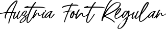 Austria Font Regular font - Austria Font.ttf
