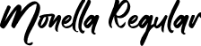 Monella Regular font - Monella.ttf