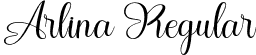 Arlina Regular font - Arlina.otf