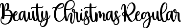 Beauty Christmas Regular font - Beauty Christmas.ttf