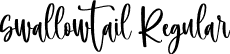 swallowtail Regular font - swallowtail.otf