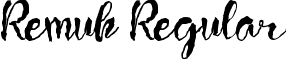 Remuk Regular font - Remuk OTF - Personal.otf