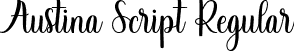 Austina Script Regular font - Austina Script.otf