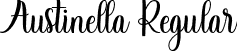 Austinella Regular font - Austinella Script.otf