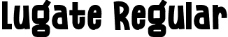 Lugate Regular font - Lugate.ttf