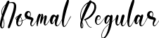 Normal Regular font - Silkyheart Regular.ttf