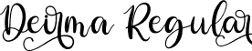 Deirma Regular font - Deirma.ttf