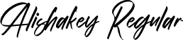 Alishakey Regular font - Alishakey.otf