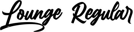 Lounge Regular font - Writelounge.ttf