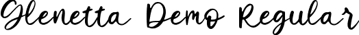 Glenetta Demo Regular font - Glenetta Demo Regular.ttf