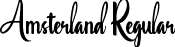 Amsterland Regular font - Amsterland.ttf