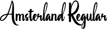 Amsterland Regular font - Amsterland.otf