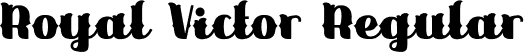 Royal Victor Regular font - RoyalVictor-2ORZv.otf